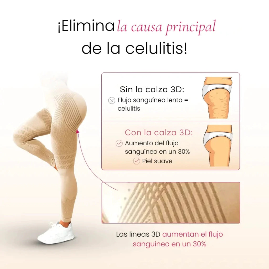 PROMO 2X1 | Calza Linfática Importada Anti-Celulitis
