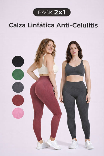 PROMO 2X1 | Calza Linfática Importada Anti-Celulitis