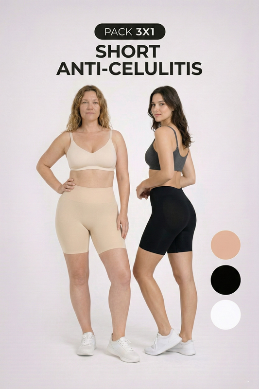 SHORT ANTI-CELULITIS MOLDEADOR ANTI-ROZADURAS